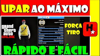 GTA Online COMO DEIXAR FORÇA E TIRO NO MÁXIMO FACILMENTE [upl. by Atalya]