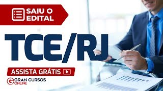 Concurso TCE RJ Saiu o edital Saiba TUDO [upl. by Zaremski]