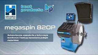 Best Products wyważarka Hofmann Megaplan megaspin 820P [upl. by Kironde]