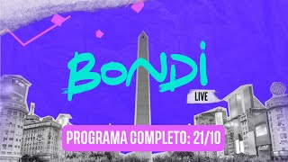 ▶️ PROGRAMACION COMPLETA 2110  BONDI LIVE [upl. by Coffin]