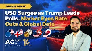 US Dollar Strength Driven by Trump Polls and Global Economic Data [upl. by Gildus]