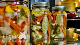 ESCABECHE con Vegetales receta paso a paso 1 [upl. by Yonina66]