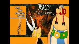 Asterix i Wikingowie Astérix et les Vikings DVD Menu [upl. by Ihc942]