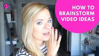 How to Brainstorm YouTube Video Ideas  Brainstorming Techniques [upl. by Elbag515]