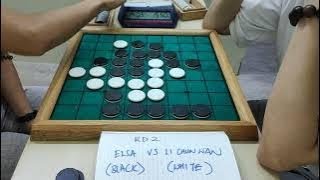 20230604 Singapore National Othello Championship Round 2 Elsa Vs Li Chun Wan [upl. by Aeel708]