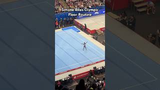 Simone Biles Olympic Floor Routine to Taylor Swift simonebiles taylorswift [upl. by Aerdnak918]