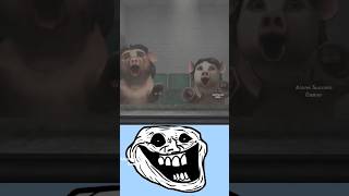 Mr Meat 2 🥶 shorts trollface horrorgaming jumpscare evolution edit gameover trending gaming [upl. by Naasah]