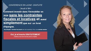 Comment investir dans limmobilier en 2025 sans les contraintes locatives et fiscales [upl. by Richela]