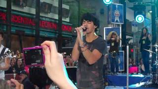 Jonas Brothers Today Show Soundcheck  Lovebug [upl. by Raynell]