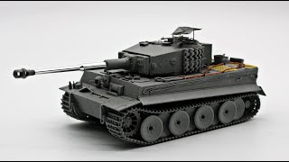 135 Takom Tiger I Mid w Zimmerit Kit 2198  Quick build and Thoughts [upl. by Binnings]