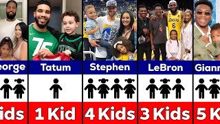 Famous NBA Players and How Many Kids They Have [upl. by Hanej]