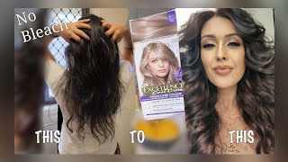 Dark To Light Hair Color at Home  LOREAL ULTRA 811 LIGHT ASH BLONDE [upl. by Eduardo]