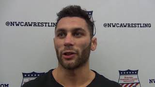 Nick Piccininni Oklahoma State after NWCA AllStar Classic win at 125 [upl. by Nichol]