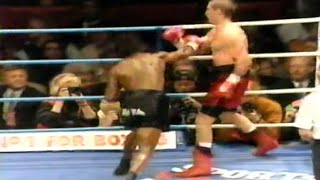 WOW WHAT A KNOCKOUT  Nigel Benn vs Danny Perez Full HD Highlights [upl. by Margi]