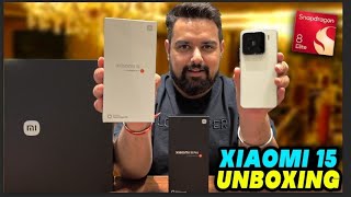 Xiaomi 15 Unboxing  Snapdragon 8 Elite  Benchmark  PUBG  Camera  Display [upl. by Alfons]