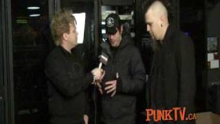 Three Days Grace Interview in support of Life Starts Now by PunkTVca [upl. by Alyn]