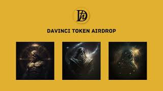 Learn Everything About the DAVINCI Token Airdrops [upl. by Rehposirhc]