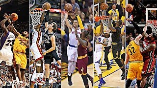 LeBron James Best Block On Every Team In The NBA [upl. by Zirtaeb799]