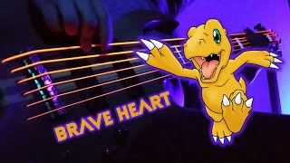 Miyazaki Wataru  Brave Heart BASS COVER [upl. by Natka]