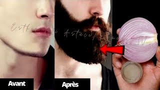 Ceci est idéal pour épaissir et faire pousser rapidement votre barbe moustache et cheveux lotion [upl. by Arlena]