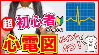 【心電図を勉強したい人🔰必見！】心電図を0から丁寧に解説！ [upl. by Toney994]