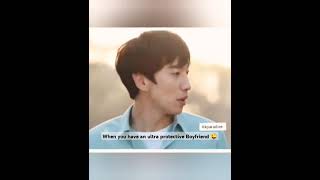 He just wanted to protect her😂kdramalovers funnyscene kdrama viralkdrama [upl. by Aihsek]