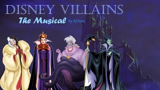 Disney Villains The Musical fan made music video AVbyte [upl. by Butta]