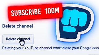 Will PewDiePie DELETE His Channel At 100 Million Subscribers ANSWERED [upl. by Elaine]