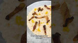 Risotto de gorgonzola con guanciale [upl. by Ameluz]