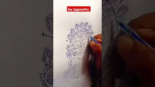 Lord 🙏 Jagannath Face Drawing  shorts jagannath drawing 🌺🙏🌄👌 [upl. by Axel545]