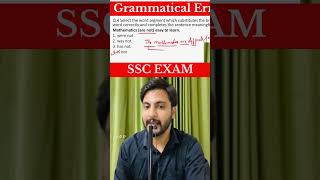 Grammatical Errors for SSC EXAMS grammaticalerrors idiomsandphrasesforsscmts sscenglishpyq [upl. by Sharleen155]