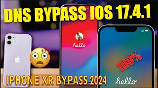 Activation iPhone iCloud Lock Bypass ios 1741  iPhone XR Bypass  iBypass [upl. by Lokcin609]