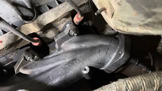 F250 exhaust manifold replacement [upl. by Tallu]