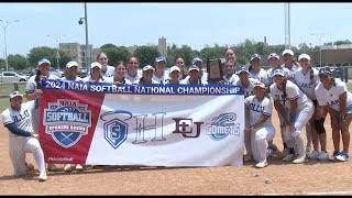 No 1 OLLU Softball punches ticket to NAIA World Series with dominant performances [upl. by Atteroc]