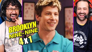 BROOKLYN 99 4x1 REACTION Season 4 Episode 1 Premiere quotCoral Palms Part 1quot [upl. by Kwok]