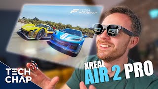 XREAL Air 2 amp Air 2 Pro  INSANE 130” 120Hz AR Glasses [upl. by Aalst493]