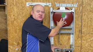 How To Replace A Faulty Expansion Vessel  Worcester Bosch Greenstar Combi Boiler  System Boiler [upl. by Javler]