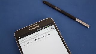 Samsung Galaxy Note 3  Browser Favoriten löschen Chrome amp Internet [upl. by Wurtz]