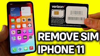 UPDATED 2024 How To Take Sim Card Out Of iPhone 11pro Without Tool [upl. by Giark]