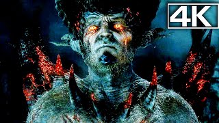 DANTES INFERNO  Lucifer Final Boss fight amp Ending 4K 60FPS [upl. by Thordia]