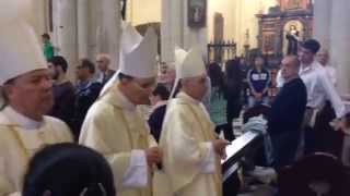 Easter Mass at Almudena Cathedral Madrid 20 April 2014 [upl. by Bobette142]