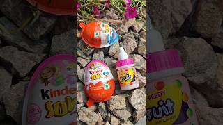 Fun Feedy Fruit Jems Chocolate in Kinder Egg shorts ytshorts candy [upl. by Ternan]