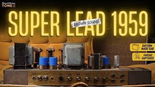 Marshall Super Lead 1959 Brown Sound Mod TONEX captures [upl. by Jarid978]