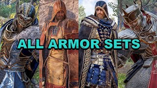 Assassins Creed Valhalla  How To Get All Armor Sets AC Valhalla All Outfits amp Armor Locations [upl. by Aicilyhp]