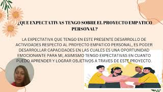 PROYECTO EMPATICO PERSONAL [upl. by Braeunig]