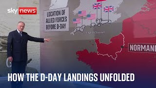 DDay What happened during the Normandy landings 80 years ago [upl. by Anyela]