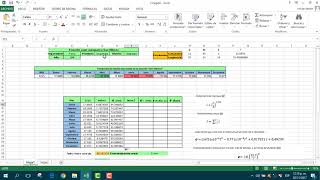 Calculo de evapotranspiracion por el metodo thornthwaite 2 [upl. by Anerys167]