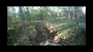 Jodi Stracham riding her CanAm DS450 on our GNCC style track [upl. by Courtnay521]