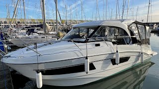 £165000 Beneteau Antares 9 OB 3D Interior Tour [upl. by Goddart]