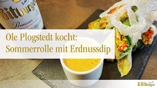 Bitburger kocht mit Ole Plogstedt die Bitburger Sommerrolle [upl. by Stoddart]